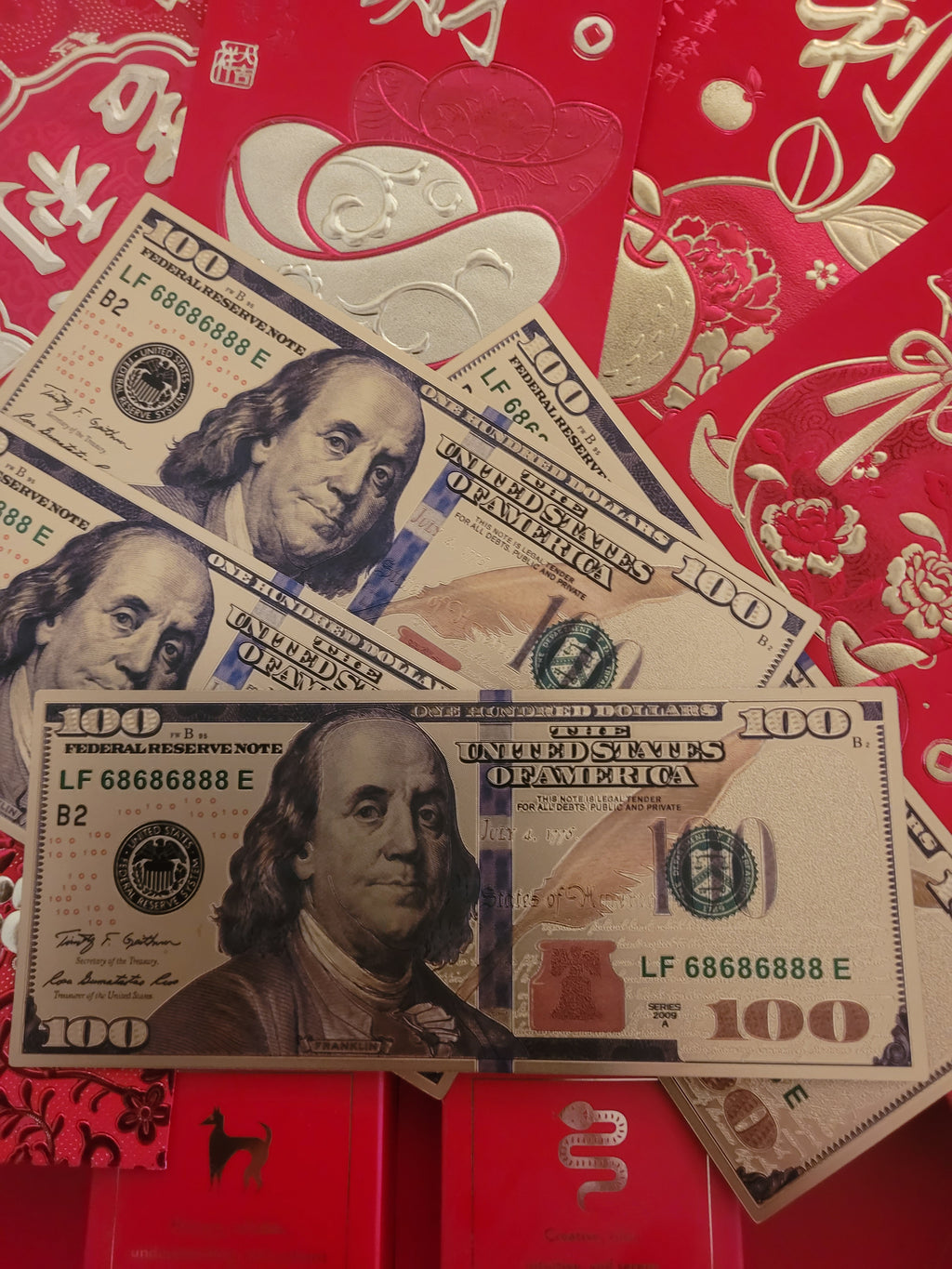 Prosperous $100 Dollar Bill